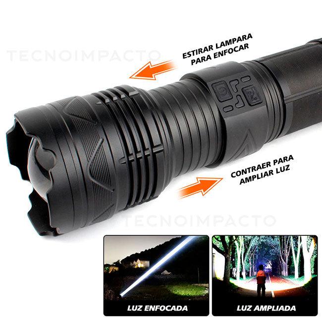 Set Linterna Táctica Laser - Military™