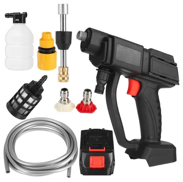 HIDROLAVADORA PORTATIL + ACCESORIOS + 2 BATERÍAS DE REGALO - CIERRE DE LA TIENDA