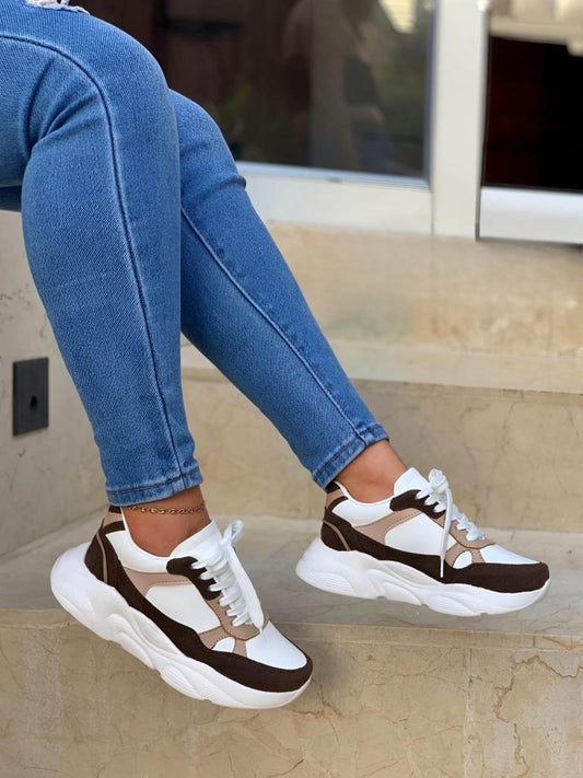 Tenis de mujer Napoles Combinado